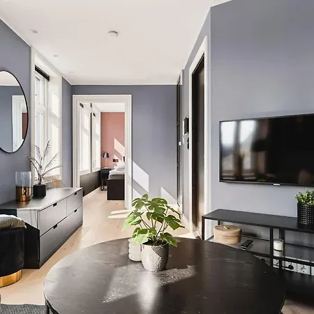 Appartement Dinbnb I 300m To Bryggen & Floien I Renovated 2023 Bergen