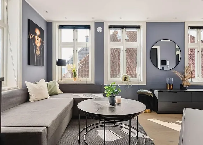 Apartmán Dinbnb I 300m To Bryggen & Floien I Renovated 2023